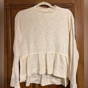 Pilcro peplum top super cute!